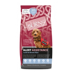 Burns Alert Assistance Adult Lamb And Brown Rice 12kg Dog Food